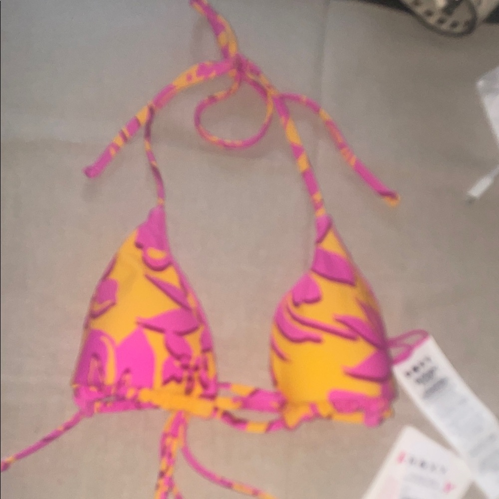 Roxy Pink and Yellow Bikini